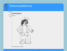 Tablet Screenshot of colickyclown.com